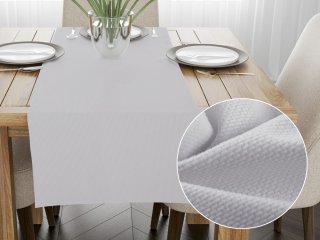 Zamatový behúň na stôl Velvet Brick SVB-206 Svetlo sivý - Biante.sk Zamatový behúň na stôl Velvet Brick SVB-206 Svetlo sivý - Biante.sk