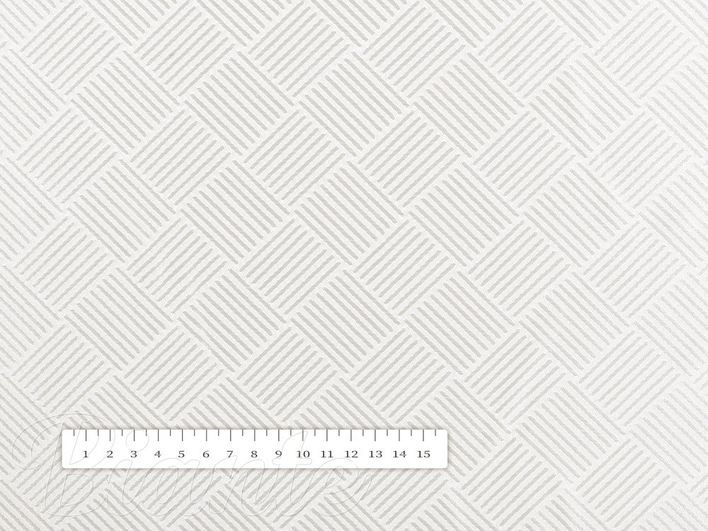 Teflonová látka na ubrusy - Milano TF-049 - smetanová - šířka 160 cm - detail 6 - Biante.cz