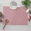 Dekorační prostírání na stůl BKS-413 Pudrově růžové - 2.JAKOST - Biante.cz