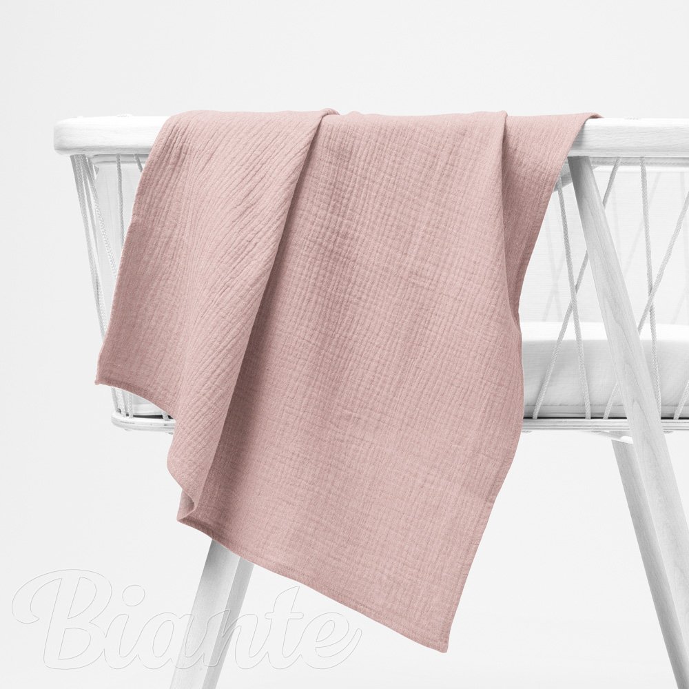 Mušelínová plena/dečka Nature MSN-072 Pastelově starorůžová - Biante.cz Mušelínová plena/dečka Nature MSN-072 Pastelově starorůžová - Biante.cz