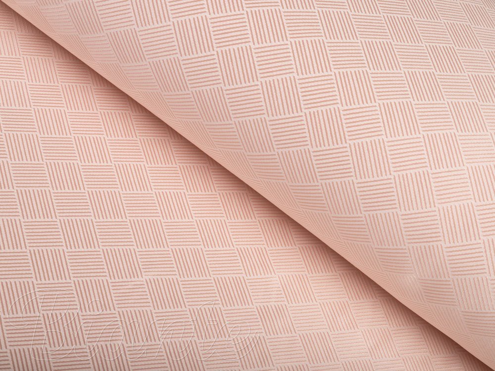 Teflonová látka na ubrusy - Milano TF-048 - světle růžová - šířka 160 cm - detail 3 - Biante.cz Teflonová látka na ubrusy - Milano TF-048 - světle růžová - šířka 160 cm - detail 3 - Biante.cz