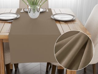 Zamatový behúň na stôl Velvet Prémium SVP-034 Kávovo hnedý - Biante.sk Zamatový behúň na stôl Velvet Prémium SVP-034 Kávovo hnedý - Biante.sk