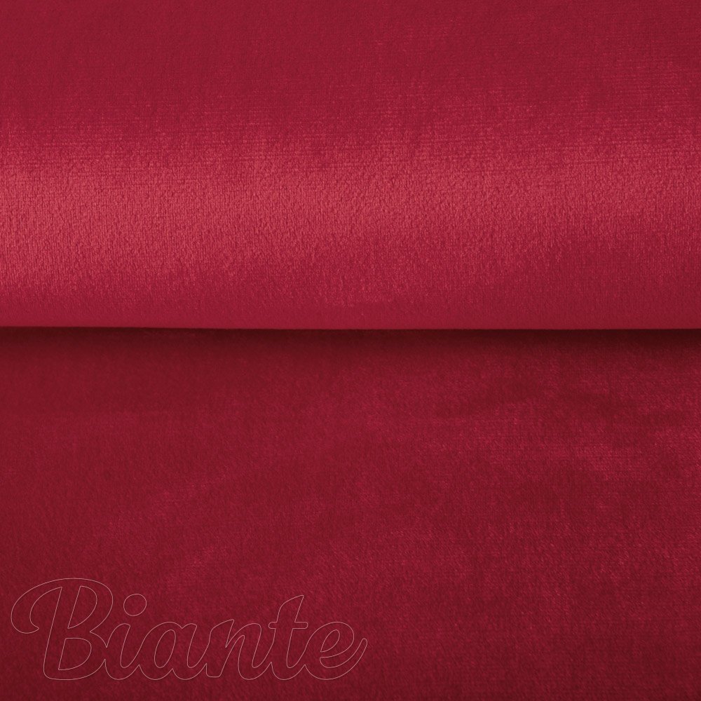 Sametová látka Velvet Premium SVP-007 Malinově červená - šířka 145 cm a 280 cm - detail 2 - Biante.cz