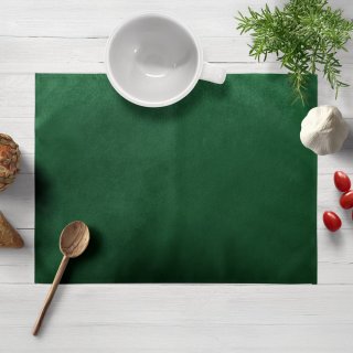 Sametové prostírání na stůl Velvet Premium SVP-032 Zelené - Biante.cz