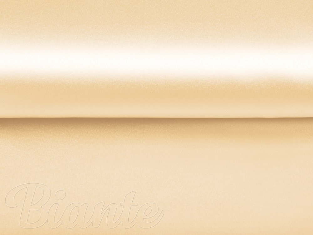 Látka polyesterový satén LUX-057 Béžová - šířka 150 cm - detail 4 - Biante.cz