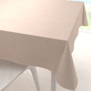 Sametový čtvercový ubrus Velvet Premium SVP-020 Béžový - Biante.cz
