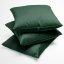 Sametový povlak na polštář Velvet Premium SVP-040 Lesní zelená - detail 1 - Biante.cz