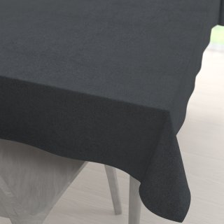 Obdélníkový ubrus/imitace broušené kůže Alcantara ALC-016 Antracitově šedý - Biante.cz