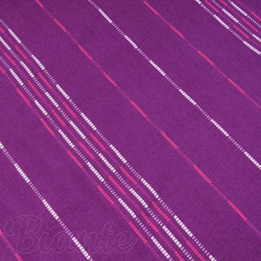 Bavlnená látka Olivia OL-002 Pásiky na fialovom - šírka 150 cm - detail 2 - Biante.sk