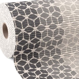 Koupelnová pěnová rohož / předložka PRO-097 Šedé geometrické tvary - metráž šířka 65 cm - Biante.cz Koupelnová pěnová rohož / předložka PRO-097 Šedé geometrické tvary - metráž šířka 65 cm - Biante.cz