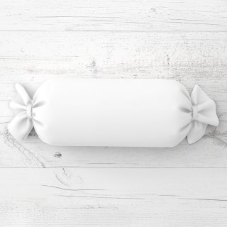 Polštář válec bonbon Rongo RG-045 Bílý - Biante.cz Polštář válec bonbon Rongo RG-045 Bílý - Biante.cz