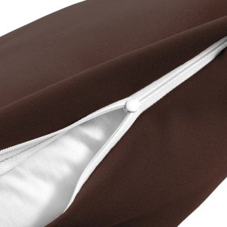 Dekorační povlak na polštář Rongo RG-015 Tmavě hnědý - detail 1 - Biante.cz