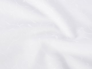 Teflonová látka na ubrusy TF-011 Pnoucí lístky - studená bílá - šířka 160 cm - detail 1 - Biante.cz Teflonová látka na ubrusy TF-011 Pnoucí lístky - studená bílá - šířka 160 cm - detail 1 - Biante.cz