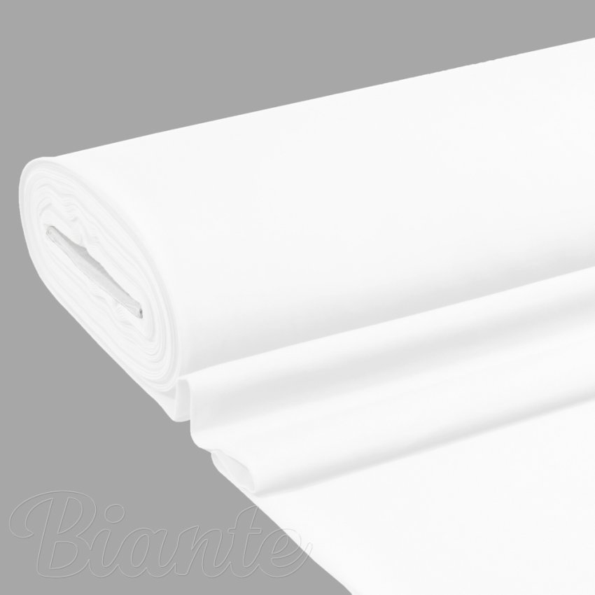 Dekorační jednobarevná látka Rongo RG-102 Bílá - šířka 300 cm - detail 1 - Biante.cz