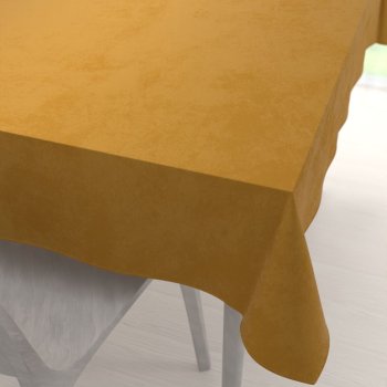Zamatový obdĺžnikový obrus Velvet Premium SVP-047 Horčicový - Biante.sk