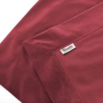 Zamatový prehoz/behúň na posteľ Velvet Prémium SVP-050 Vínovo červený - detail 1 - Biante.sk Zamatový prehoz/behúň na posteľ Velvet Prémium SVP-050 Vínovo červený - detail 1 - Biante.sk