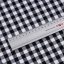 Bavlnená látka Olivia OL-015 Čierno-biela kocka malá - šírka 150 cm - detail 4 - Biante.sk