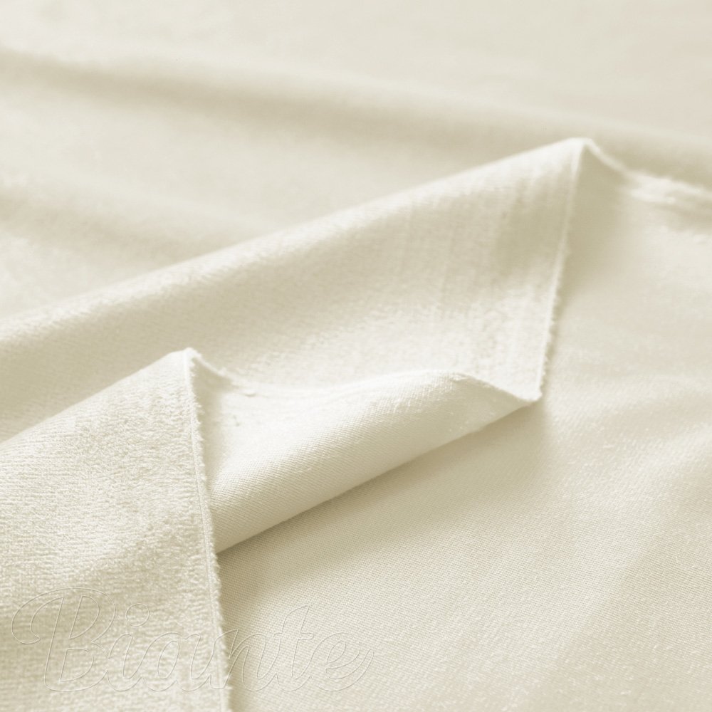 Sametová látka Velvet Premium SVP-003 Smetanová - šířka 280 cm - detail 5 - Biante.cz