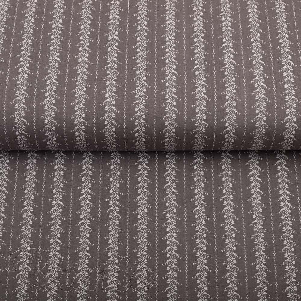 Bavlněná látka/plátno Sandra SA-675 Lidový vzor na tmavě šedém - šířka 140 cm - detail 2 - Biante.cz
