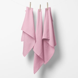Mušelínová plienka/dečka Nature MSN-040 Ružová - ZVÝHODNENÁ SADA 3 KS - detail 1 - Biante.sk Mušelínová plienka/dečka Nature MSN-040 Ružová - ZVÝHODNENÁ SADA 3 KS - detail 1 - Biante.sk