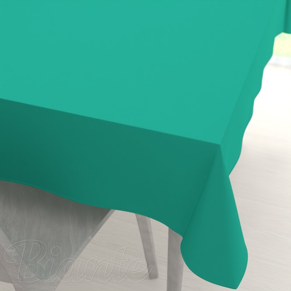 Dekorační obdélníkový ubrus Rongo RG-091 Tyrkysově zelený - Biante.cz