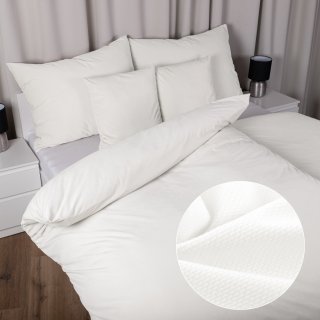 Hřejivé povlečení Velvet Brick SVB-202 Smetanově bílé - Biante.cz