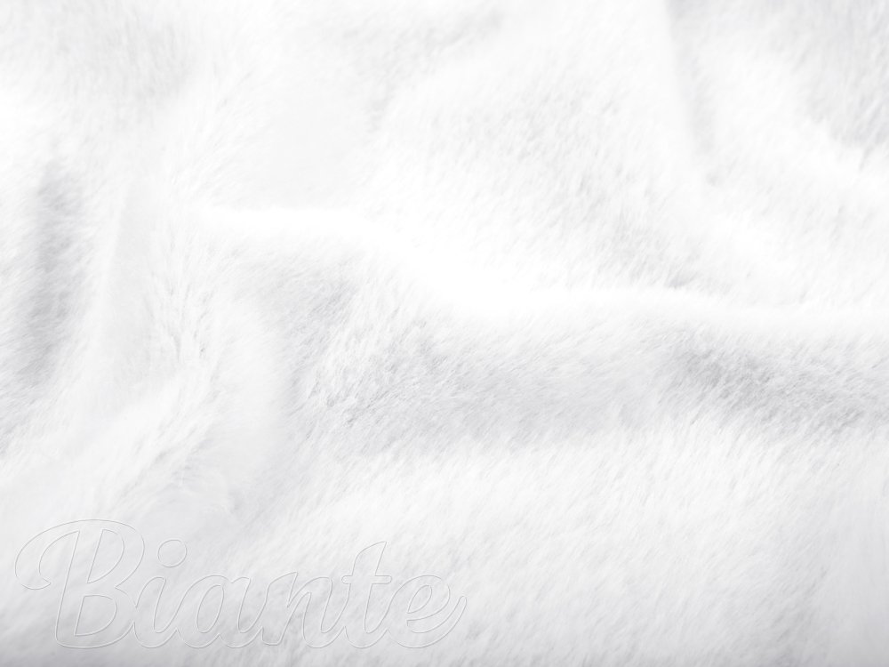 Plyš/umělá kožešina PL-001 Bílá - šířka 150 cm - detail 2 - Biante.cz Plyš/umělá kožešina PL-001 Bílá - šířka 150 cm - detail 2 - Biante.cz