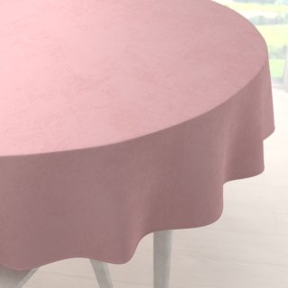 Zamatový okrúhly obrus Velvet Premium SVP-033 Staroružový - Biante.sk Zamatový okrúhly obrus Velvet Premium SVP-033 Staroružový - Biante.sk