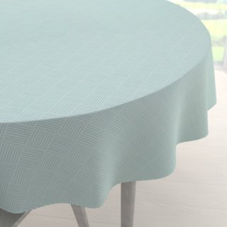 Teflónový okrúhly obrus Milano TF-050 - svetlo mentolový - Biante.sk