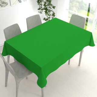 Dekorační obdélníkový ubrus Rongo RG-043 Sytě zelený - detail 1 - Biante.cz