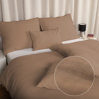 Ľanové posteľné obliečky LEN-022 Svetlo hnedé - predĺžené 140x220 cm - Biante.sk Ľanové posteľné obliečky LEN-022 Svetlo hnedé - predĺžené 140x220 cm - Biante.sk