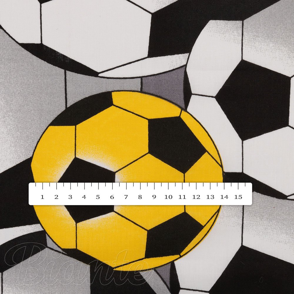 Dětská bavlněná látka/plátno Sandra SA-580 Barevné a šedé kopačáky - šířka 160 cm - detail 3 - Biante.cz