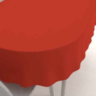 Dekorační oválný ubrus Rongo RG-088 Cihlově červený - Biante.cz