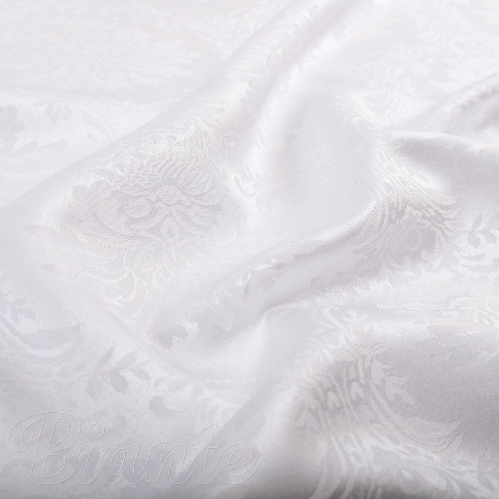 Dekorační látka Monako PM-122 Zámecký vzor bílý - šířka 320 cm - detail 2 - Biante.cz