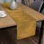 Zamatový behúň na stôl Velvet Prémium SVP-009 Horčicový - Biante.sk