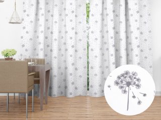 Bavlněný závěs na míru Sandra SA-189 Odkvetlé pampelišky - Biante.cz Bavlněný závěs na míru Sandra SA-189 Odkvetlé pampelišky - Biante.cz