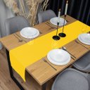 Dekorační běhoun na stůl Rongo RG-029 Sytě žlutý - detail 1 - Biante.cz