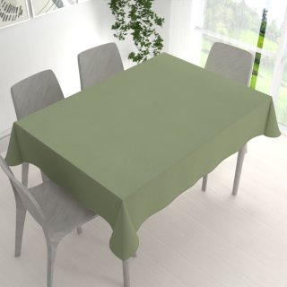 Velký dekorační obdélníkový ubrus BKU-118 Šedozelený - detail 1 - Biante.cz