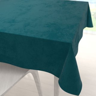 Sametový čtvercový ubrus Velvet Premium SVP-025 Petrolejový - Biante.cz
