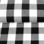 Bavlněná látka Olivia OL-004 Černo-bílá kostka velká - šířka 150 cm - detail 2 - Biante.cz