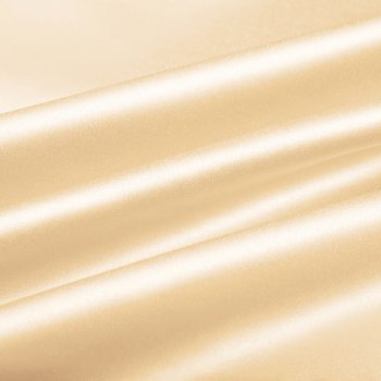 Látka polyesterový satén LUX-057 Béžová - šířka 150 cm