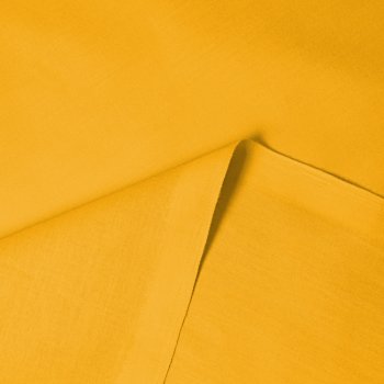 Bavlněná látka/plátno Moni MO-082 Pampeliškově žlutá - šířka 160 cm