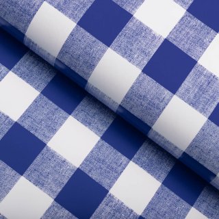 PVC obrus Modro-biela kocka PV-031 - metráž š. 140 cm - Biante.sk PVC obrus Modro-biela kocka PV-031 - metráž š. 140 cm - Biante.sk
