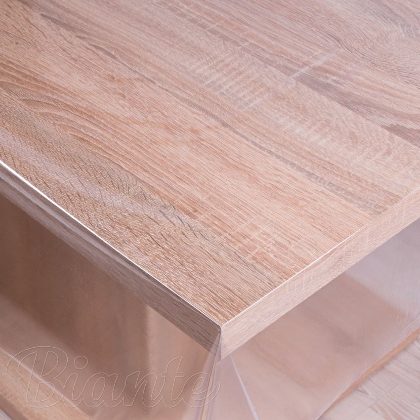 Priehľadný PVC obrus hladký bez vzoru PV-043 - metráž š. 140 cm - detail 3 - Biante.sk