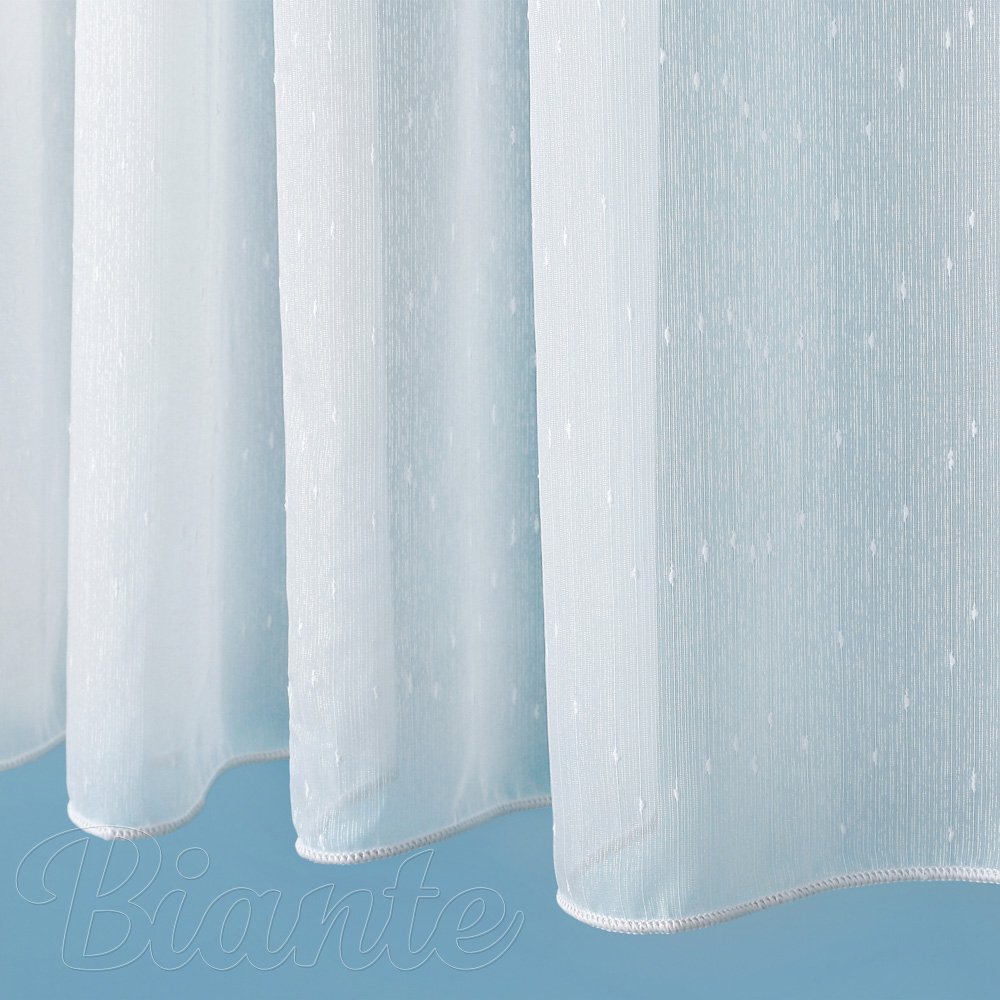 Voál bílý s olůvkem vzor Prší - ZAC-014 výška 250 cm - detail 5 - Biante.cz Voál bílý s olůvkem vzor Prší - ZAC-014 výška 250 cm - detail 5 - Biante.cz