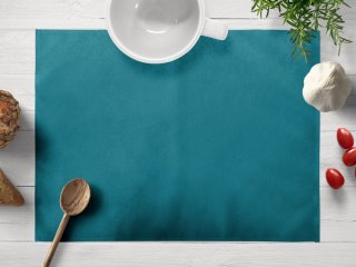 Zamatové prestieranie na stôl Velvet Prémium SVP-035 Tyrkysovo modré - Biante.sk Zamatové prestieranie na stôl Velvet Prémium SVP-035 Tyrkysovo modré - Biante.sk