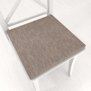 Štvorcový podsedák BKM-303 Sivohnedý melír - 38x38x3 cm - Biante.sk
