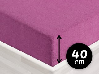 Froté napínacie prestieradlo na extra vysoký matrac FR-009 Orgovánové - Biante.sk Froté napínacie prestieradlo na extra vysoký matrac FR-009 Orgovánové - Biante.sk