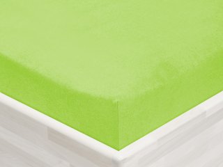 Dětské jersey napínací prostěradlo do postýlky JR-019 Zářivě zelené - detail 1 - Biante.cz Dětské jersey napínací prostěradlo do postýlky JR-019 Zářivě zelené - detail 1 - Biante.cz