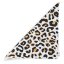 Bavlněný šátek Sandra SA-409 Leopardí vzor na bílém - detail 1 - Biante.cz